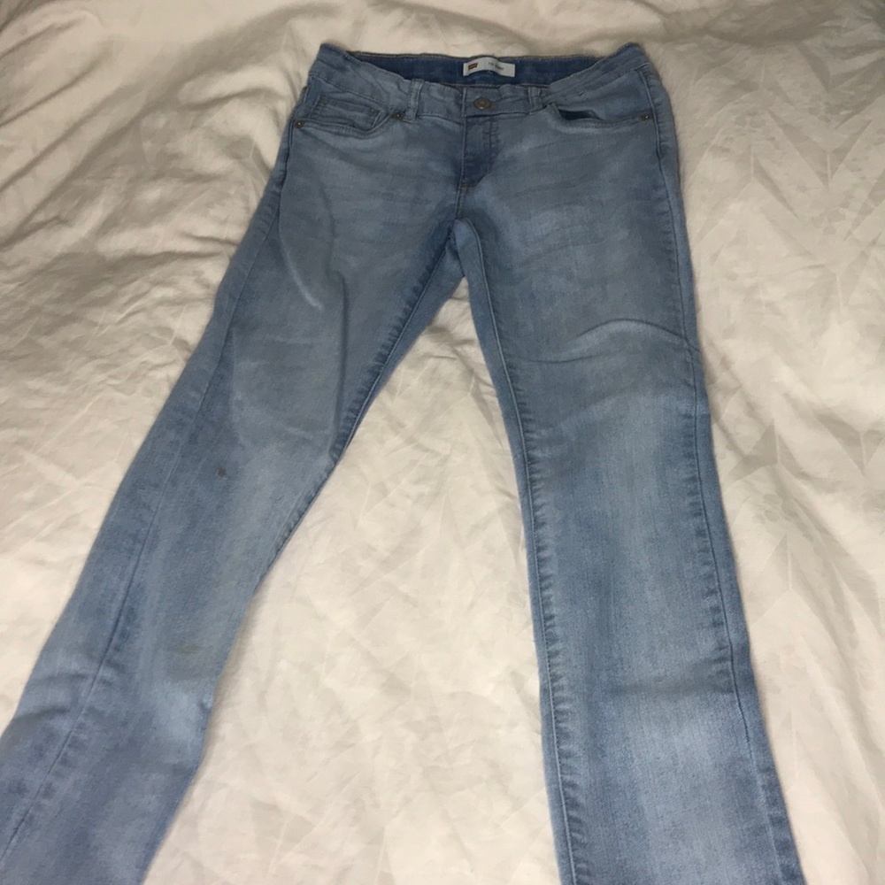 Girls Levi skinny jeans